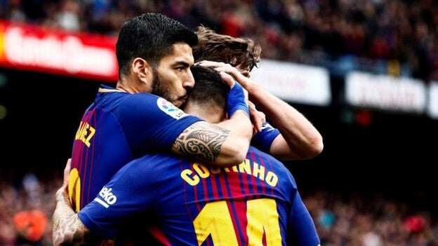 El Barcelona se consuela con la Liga