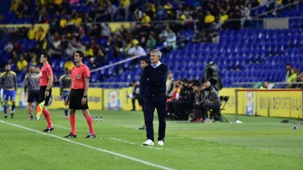 Setién: «Quería seguir en la UD»