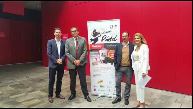 El Open CANARIAS7-Fund Grube promete pádel de gran nivel