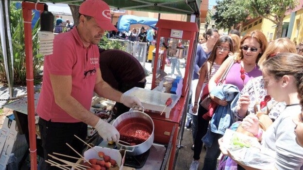 Valsequillo se desborda con su fresa