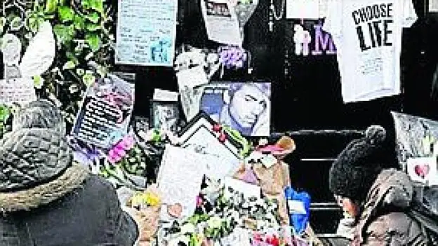 La familia de George Michael retirará las ofrendas de su casa