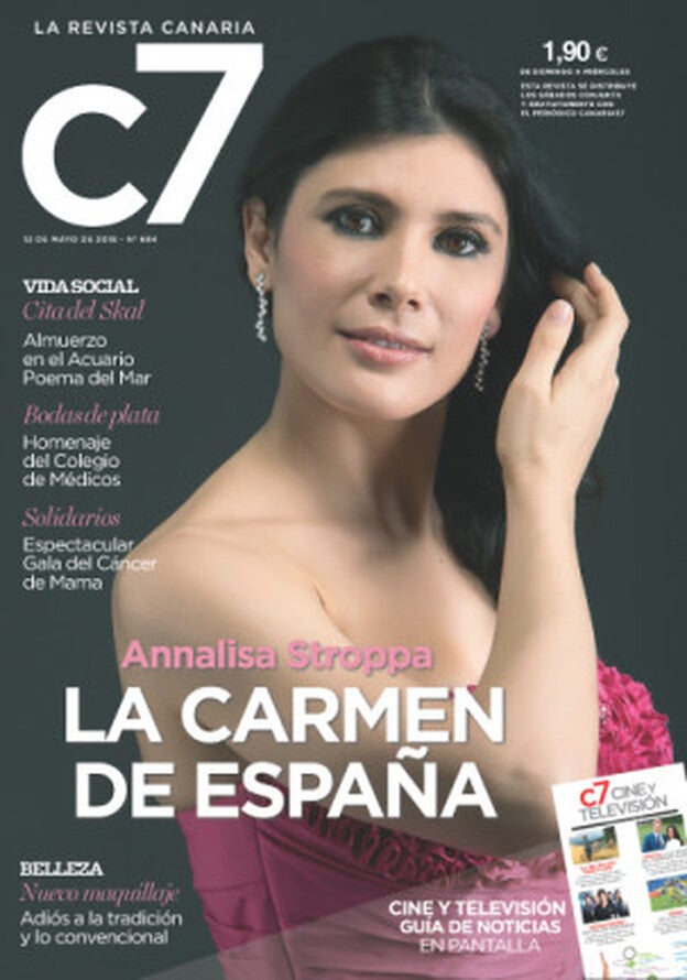 Annalisa Stroppa, portada de C7