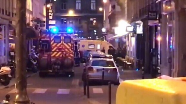 Ataque con un cuchillo en el centro de París