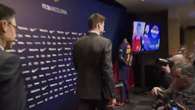 Piqué comparte su pasión con sus dos hijos