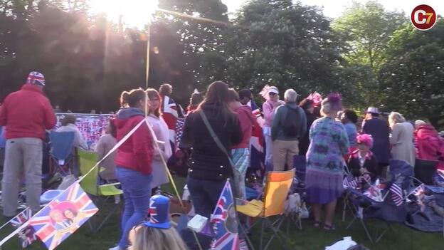 Miles de personas en Windsor