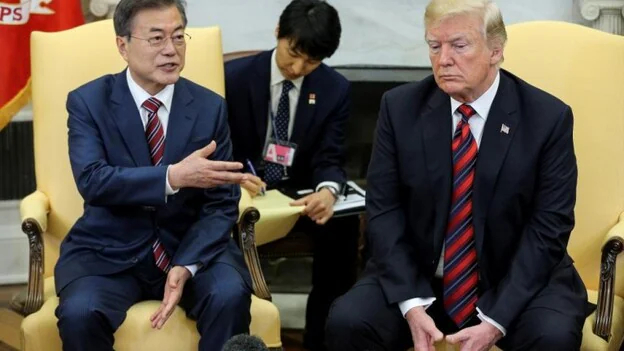 Trump dice que ha impuesto "condiciones" a celebración de su cumbre con Kim