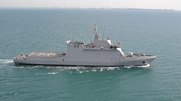 El BAM 'Relámpago' atracará en el Puerto de Las Palmas