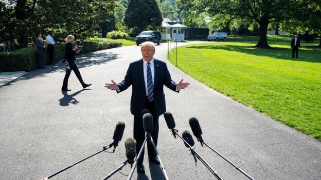 Trump dice que la cumbre con Kim podría ser aún en junio