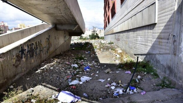 La suciedad se acumula en El Polvorín