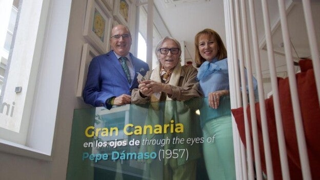 Seis obras de Pepe Dámaso promocionarán Gran Canaria