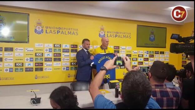 Nauzet Pérez: «Soy un aficionado de la UD que defiende a su equipo en el campo»