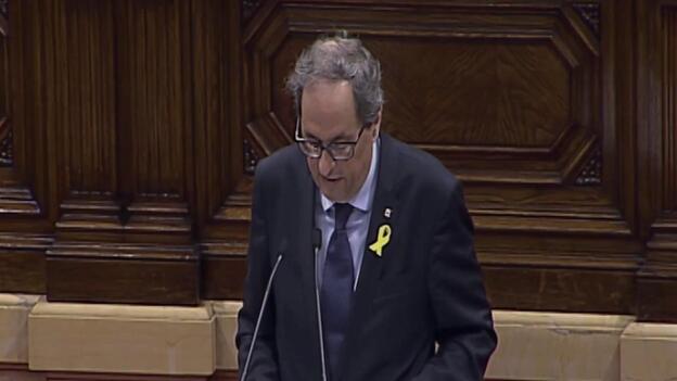 Sánchez y Torra hablan por teléfono por primera vez y planean reunirse pronto