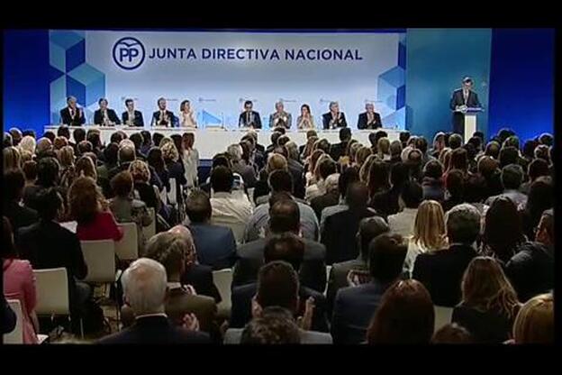 Rajoy anuncia el congreso extraordinario del PP será el 20 y 21 de julio