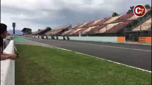 Abián Santana, presente en la tragedia en Montmeló
