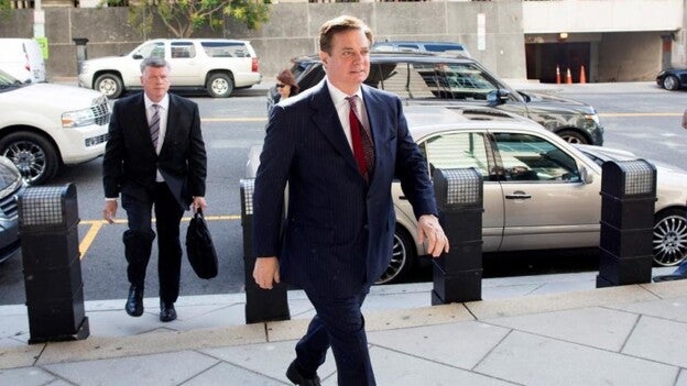 Una jueza ordena prisión preventiva para el exjefe de campaña de Trump