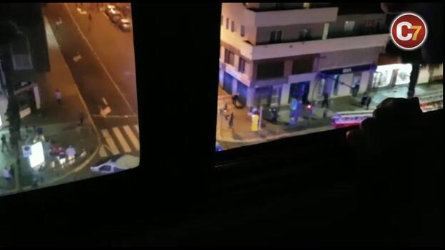 Un herido y 100 evacuados en Mesa y López