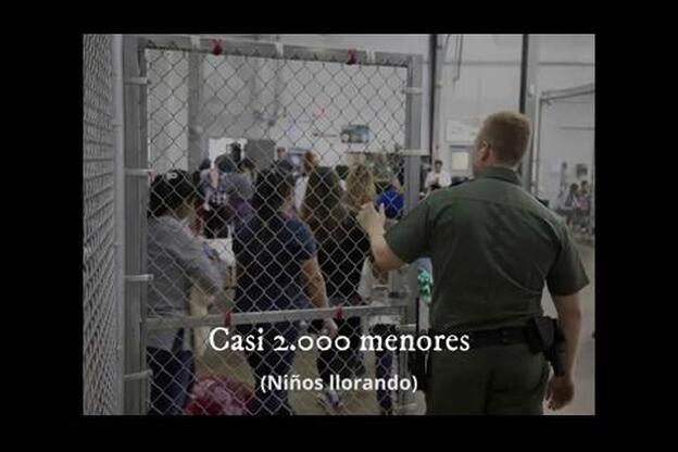 Los niños separados de sus padres por Trump