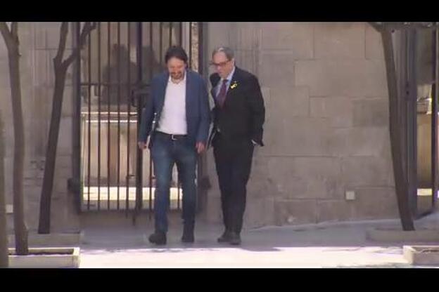 Iglesias se ofrece como mediador en Cataluña