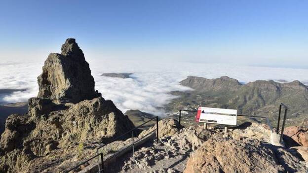 La tecnología destrona al Pico de las Nieves como techo de la isla