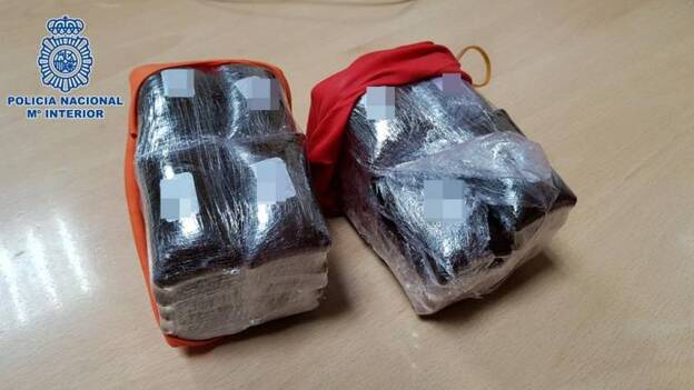 Detenido con 980 gramos de hachís