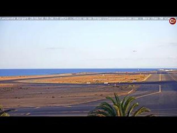 Aterrizaje de emergencia en Lanzarote por un fallo de motor