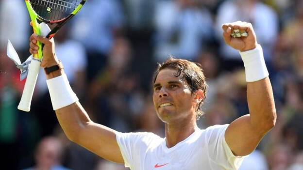 Nadal solventa sin problemas su estreno en Wimbledon