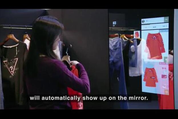 China quiere revolucionar el «ir de compras» con tiendas de ropa inteligentes