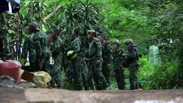 Se suspende hasta este lunes el rescate de los niños en Tailandia