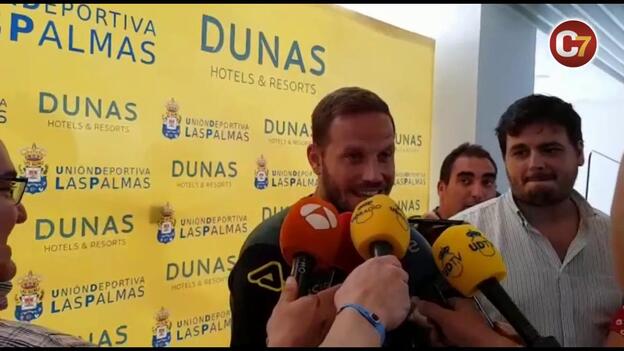 Javi Castellano, con ganas de competir ya