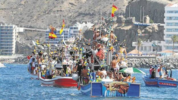 La música marca el arranque de las fiestas en Arguineguín