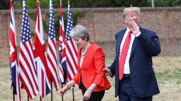 Trump pide perdón a May después de cuestionar su gestión del ‘brexit’