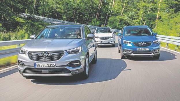 Saga X de Opel, una familia activa