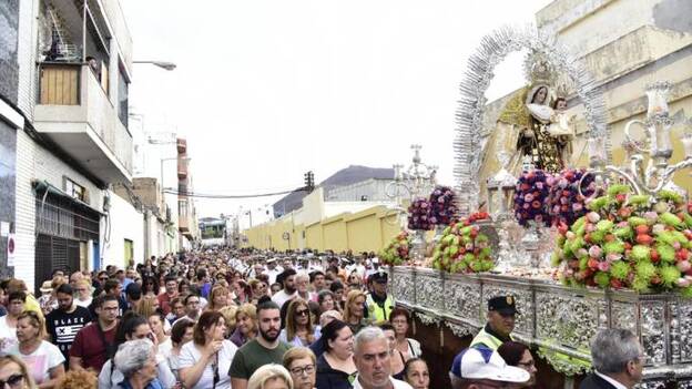 Procesión de la Virgen del Carmen por La Isleta
