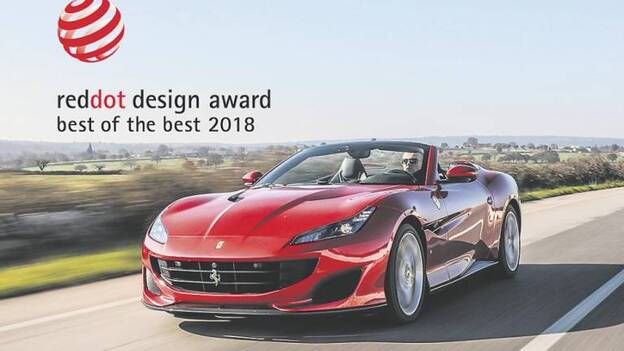 Ferrari gana el premio absoluto de diseño ‘Red Dot’