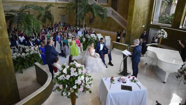 Boda de Edy Tavares y Paula Grimón
