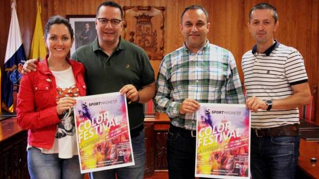 Fontanales acogerá una carrera en familia con batalla de colores