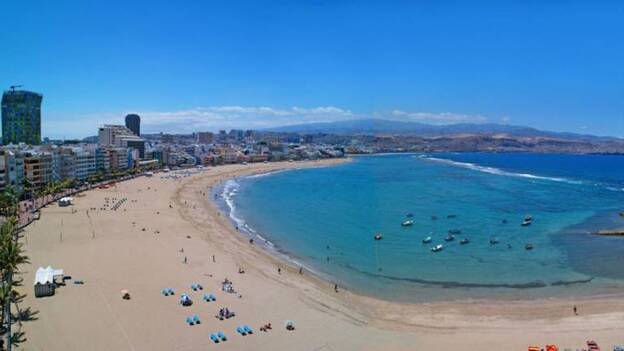Dos últimas visitas guiadas a la playa de Las Canteras