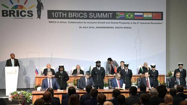 Las guerras comerciales de Trump dan brío al poder emergente de los BRICS