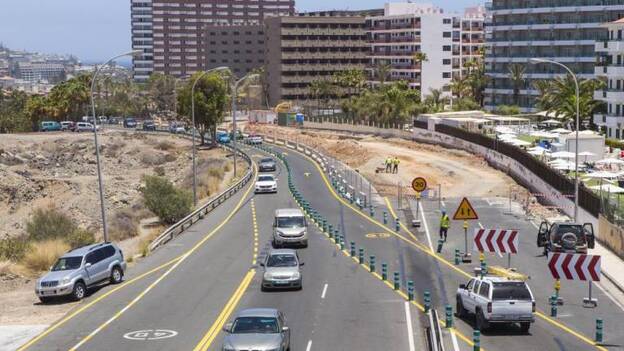 Morales avala la obra pública en El Veril