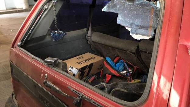 Tirotea a una patrulla de Policía en Maspalomas tras embestir a otra