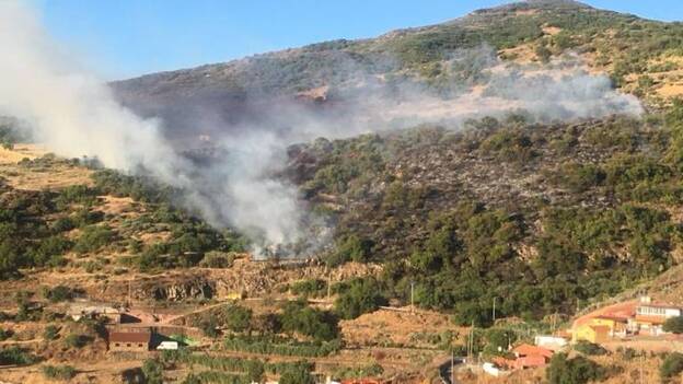 Llegan las primeras cenizas