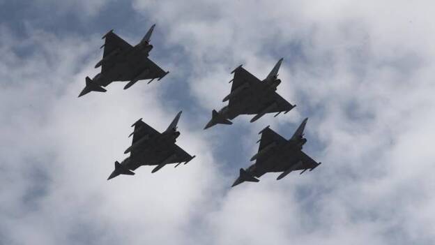 Un eurofighter español dispara por error un misil