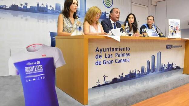 15 kilómetros de solidaridad rumbo a Teror