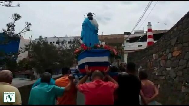 Caleta de Arriba no se vino abajo
