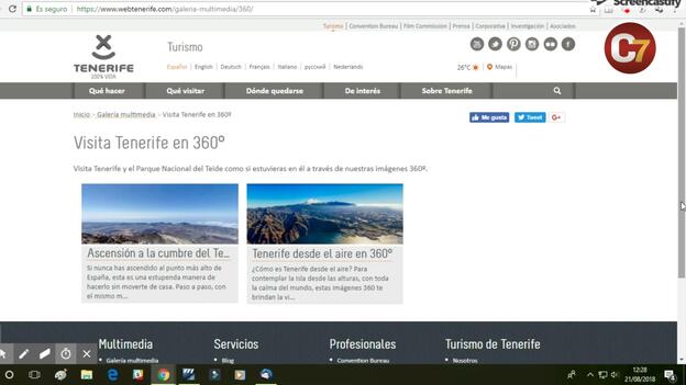 Descubre Tenerife en 360º