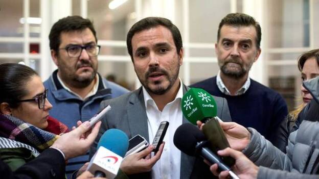 Detenido por intentar agredir a Alberto Garzón