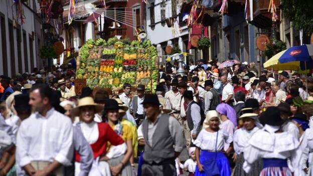 Teror espera a 300.000 almas en 3 días