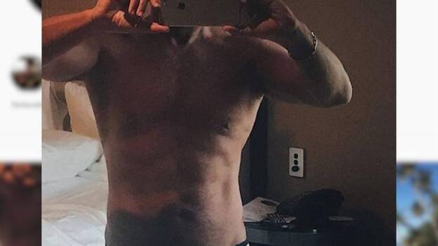 Jorge Javier presume de cuerpo