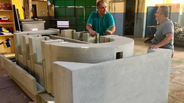 La cantonera de Los Picachos irá a Teror en carreta