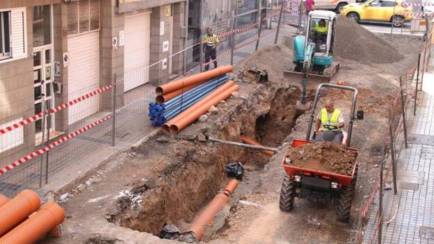 Aislados en sus garajes en Guanarteme